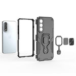 For OnePlus Nord 5 5G / Ace 5 Ultra 5G Case Rotatable Ring Kickstand PC + TPU Shockproof Phone Cover