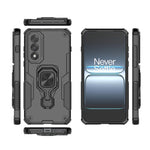 For OnePlus Nord 5 5G / Ace 5 Ultra 5G Case Rotatable Ring Kickstand PC + TPU Shockproof Phone Cover