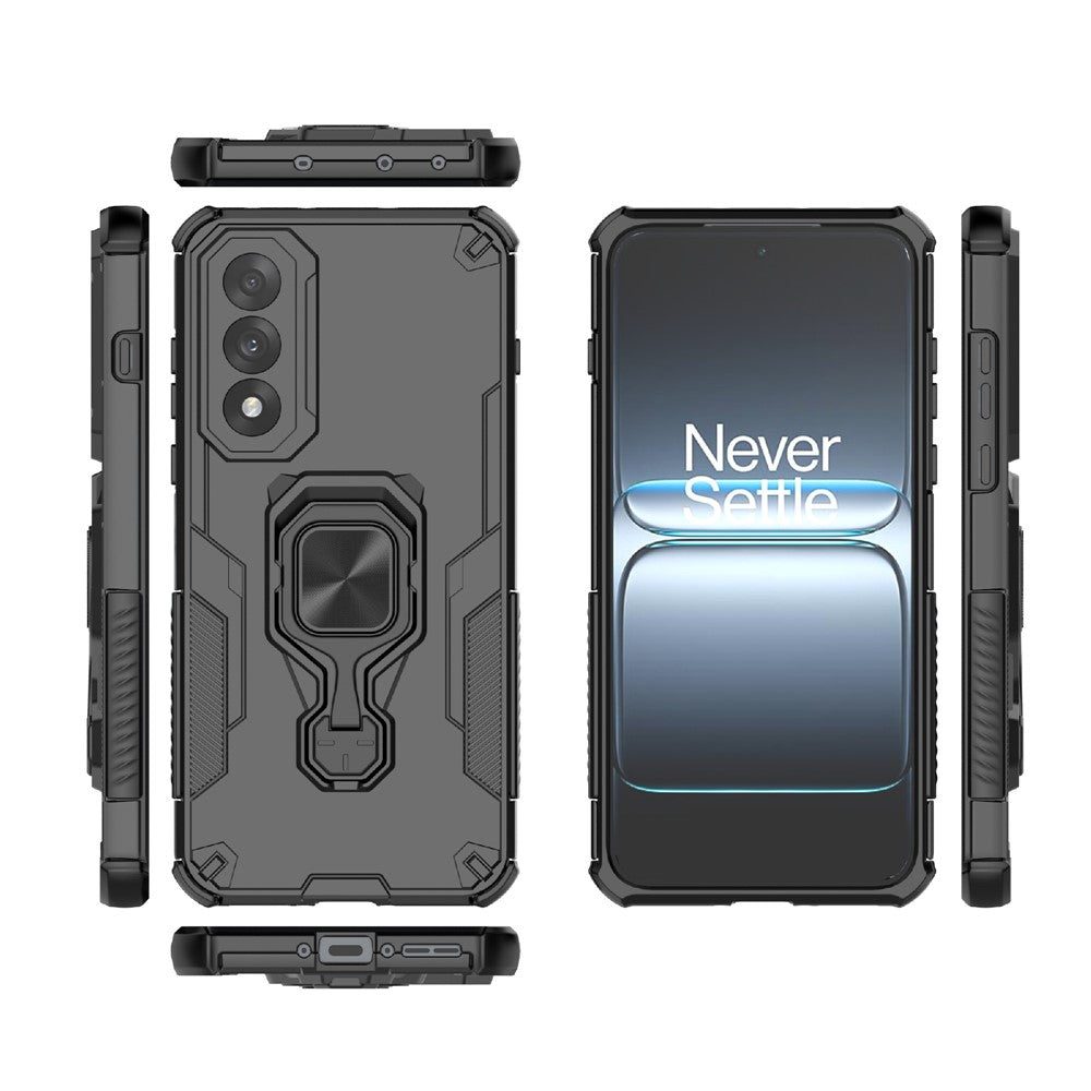 For OnePlus Nord 5 5G / Ace 5 Ultra 5G Case Rotatable Ring Kickstand PC + TPU Shockproof Phone Cover
