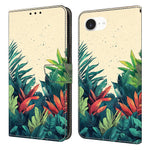 For iPhone 17e / 16e Wallet Case Pattern Printing PU Leather Flip Stand Phone Cover