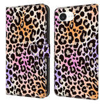 For iPhone 17e / 16e Wallet Case Pattern Printing PU Leather Flip Stand Phone Cover