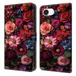For iPhone 17e / 16e Wallet Case Pattern Printing PU Leather Flip Stand Phone Cover