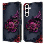 For Samsung Galaxy S25 FE Wallet Case Pattern Printing PU Leather Flip Stand Phone Cover