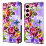 For Samsung Galaxy S25 FE Wallet Case Pattern Printing PU Leather Flip Stand Phone Cover