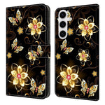 For Samsung Galaxy S25 FE Wallet Case Pattern Printing PU Leather Flip Stand Phone Cover