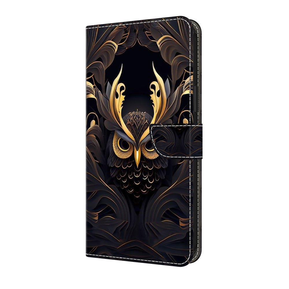 Til Samsung Galaxy A18 5G / A17 5G / A17 4G / A26 5G Pung Etui Mønsterprint PU Læder Flip Stand Telefoncover