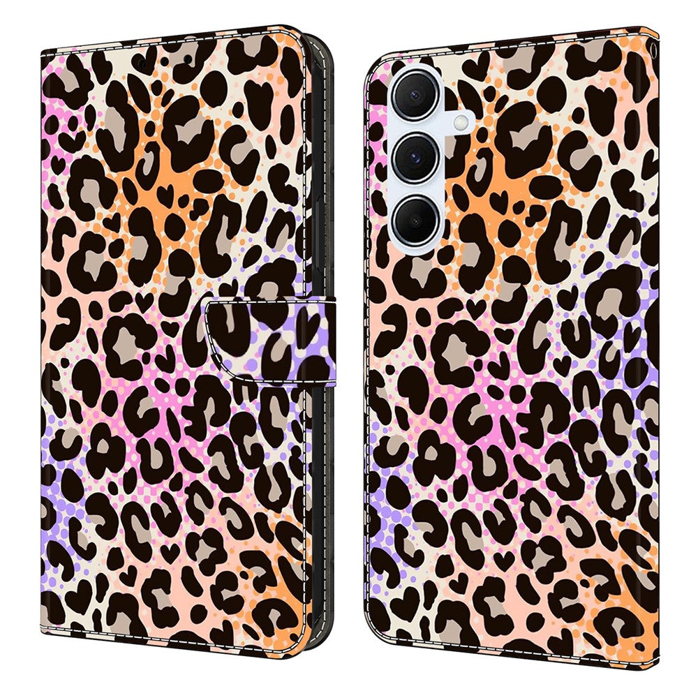 Til Samsung Galaxy A18 5G / A17 5G / A17 4G / A26 5G Pung Etui Mønsterprint PU Læder Flip Stand Telefoncover
