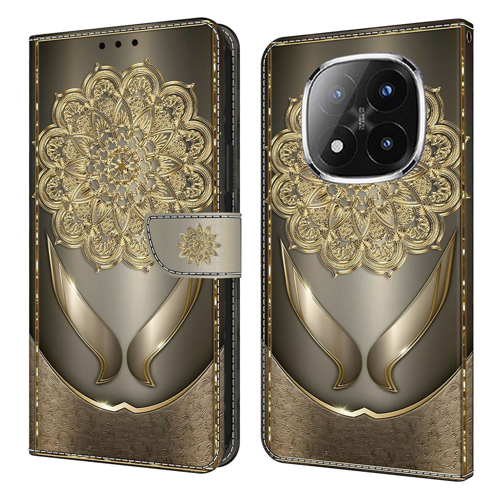 For Xiaomi Redmi Note 14 Pro+ 5G Wallet Case Pattern Printing PU Leather Flip Stand Phone Cover