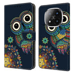 For Xiaomi Redmi Note 14 Pro+ 5G Wallet Case Pattern Printing PU Leather Flip Stand Phone Cover