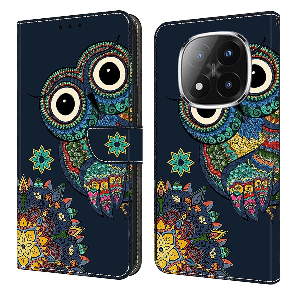 For Xiaomi Redmi Note 14 Pro+ 5G Wallet Case Pattern Printing PU Leather Flip Stand Phone Cover