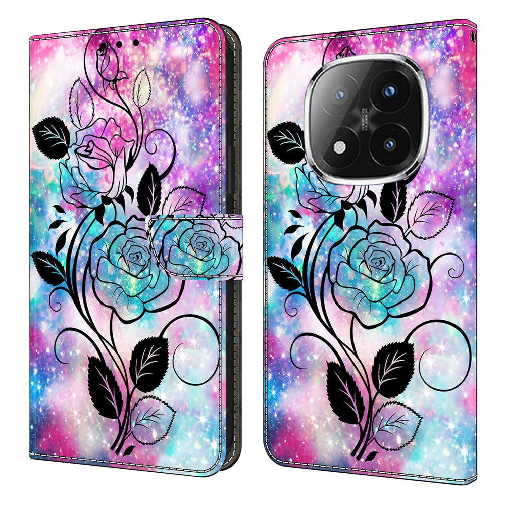 For Xiaomi Redmi Note 14 Pro+ 5G Wallet Case Pattern Printing PU Leather Flip Stand Phone Cover