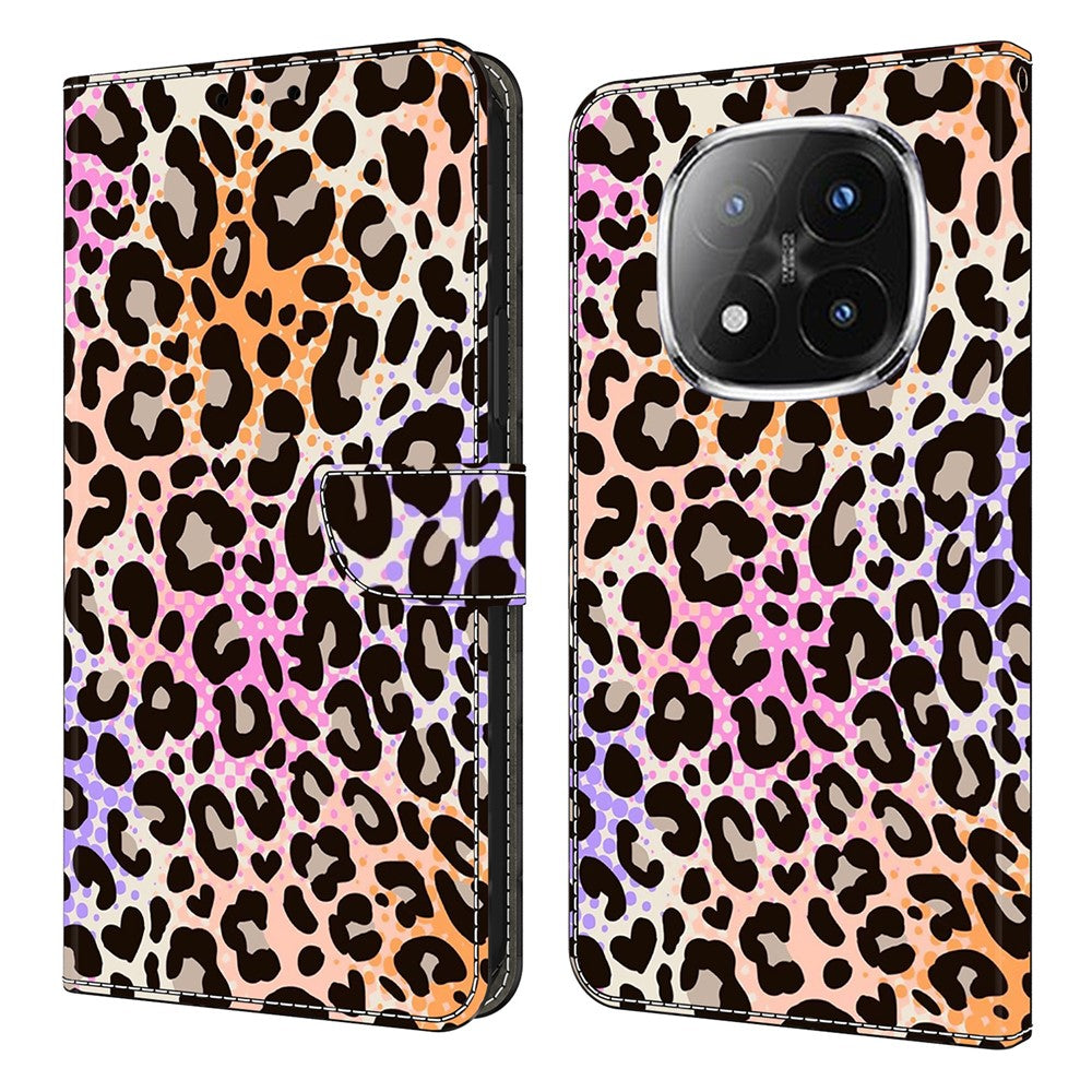 For Xiaomi Redmi Note 14 Pro+ 5G Wallet Case Pattern Printing PU Leather Flip Stand Phone Cover