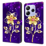 For Xiaomi Redmi Note 14 4G (164.84mm) Wallet Case Pattern Printing PU Leather Flip Stand Phone Cover
