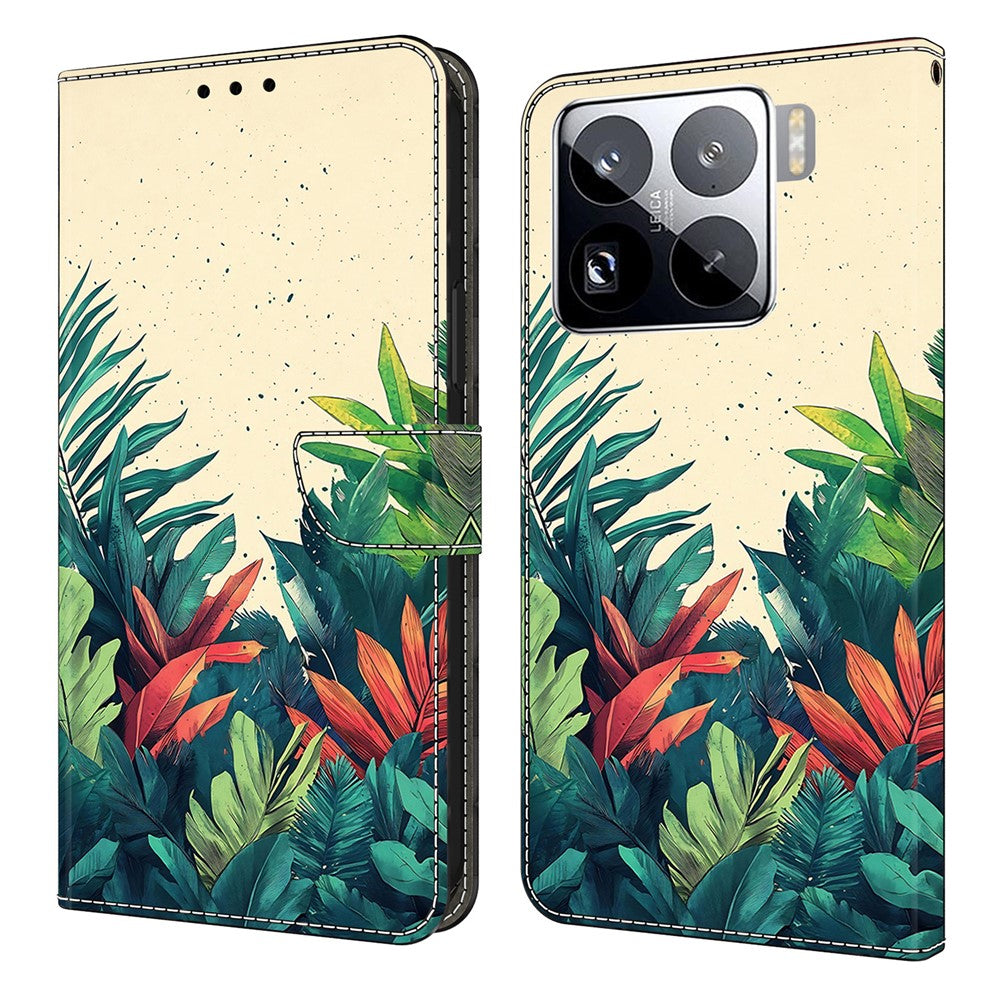 For Xiaomi 15 Pro Wallet Case Pattern Printing PU Leather Flip Stand Phone Cover