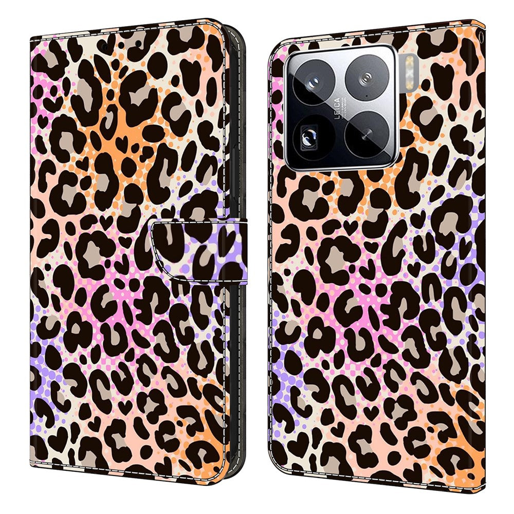 For Xiaomi 15 Pro Wallet Case Pattern Printing PU Leather Flip Stand Phone Cover