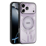 ABEEL Til iPhone 17 Pro Magnetisk Cover Aluminiumlegering + PC + TPU Hul Varmeafledning Telefoncover