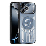 ABEEL Til iPhone 17 Pro Magnetisk Cover Aluminiumlegering + PC + TPU Hul Varmeafledning Telefoncover