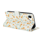 Til iPhone 17e / 16e Wallet Case Rhombisk blomsterdesign Flipcover i læder med rem