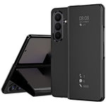 For Samsung Galaxy Z Fold7 5G Case Electroplating View Window Stand Leather Phone Cover