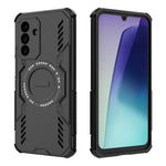 Samsung Galaxy A18 5G / A18 4G / A17 5G / A17 4G Magnetiskt Skal Butterfly Armor Hollow Värmeavledande PC + TPU mobilskal