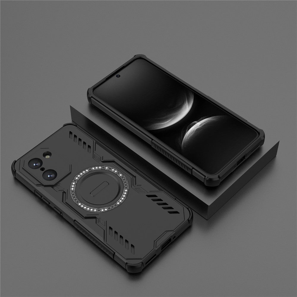 OnePlus Nord CE5 5G / Ace 5 Racing 5G Magnetiskt Skal Butterfly Armor Hollow Värmeavledande PC + TPU mobilskal