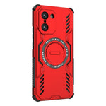 For OnePlus Nord CE5 5G / Ace 5 Racing 5G Magnetic Case Butterfly Armor Hollow Heat Dissipation PC + TPU Phone Cover
