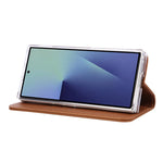 ABEEL For Samsung Galaxy Z Fold7 5G Phone Case RFID Blocking Leather Flip Cover