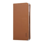 ABEEL For Samsung Galaxy Z Fold7 5G Phone Case RFID Blocking Leather Flip Cover