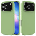 For iPhone 18 Pro / 17 Pro Case Drop Proof Liquid Silicone Soft Lining Back Phone Cover