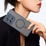 For Motorola Moto G86 5G Magnetic Case Anti Drop PC + TPU Phone Cover