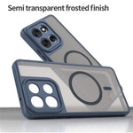 For Motorola Moto G86 5G Magnetic Case Anti Drop PC + TPU Phone Cover