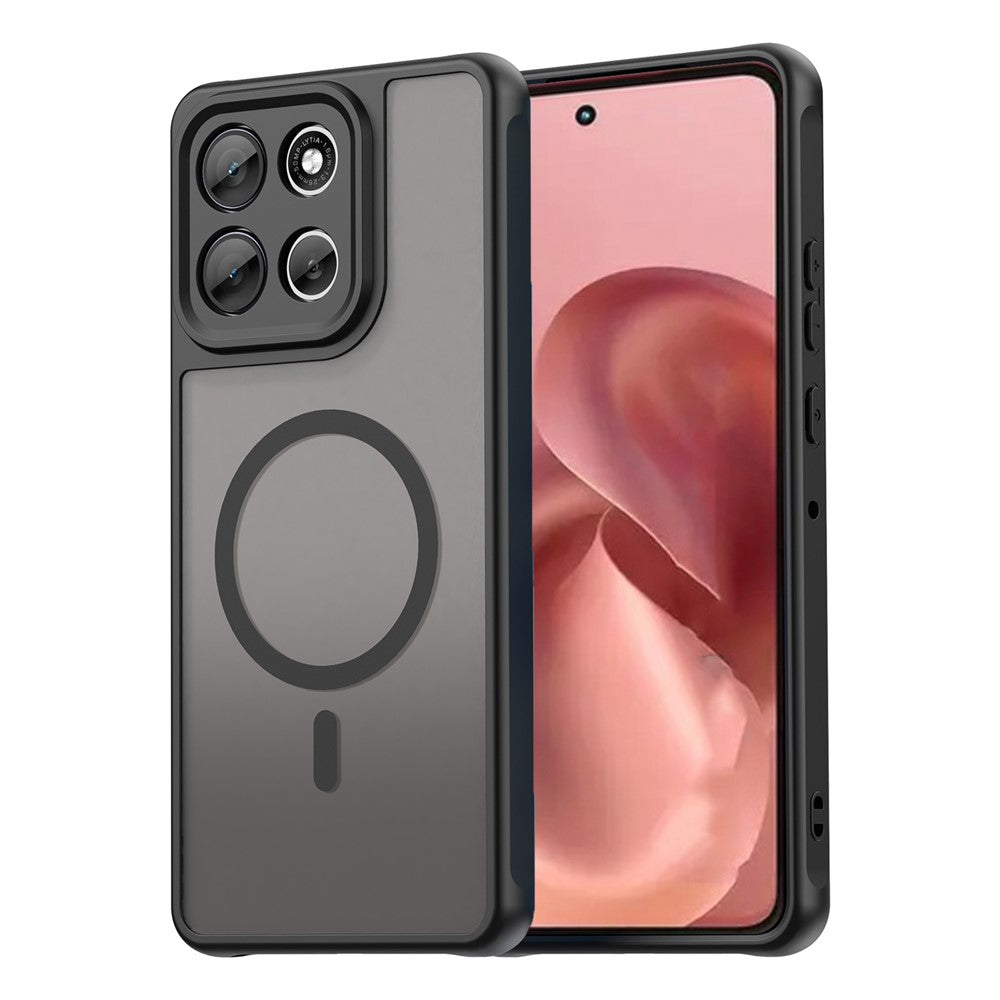 For Motorola Moto G86 5G Magnetic Case Anti Drop PC + TPU Phone Cover