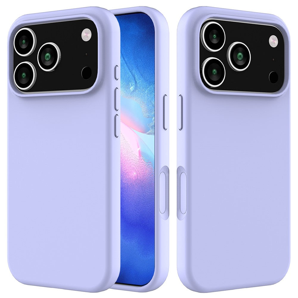 Til iPhone 18 Pro Max / 17 Pro Max Cover Stødsikkert Flydende Silikone Blødt Foring Bagside Telefoncover