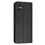 For Samsung Galaxy A08 5G / A07 4G Case Stand Wallet Leather Phone Cover with Strap