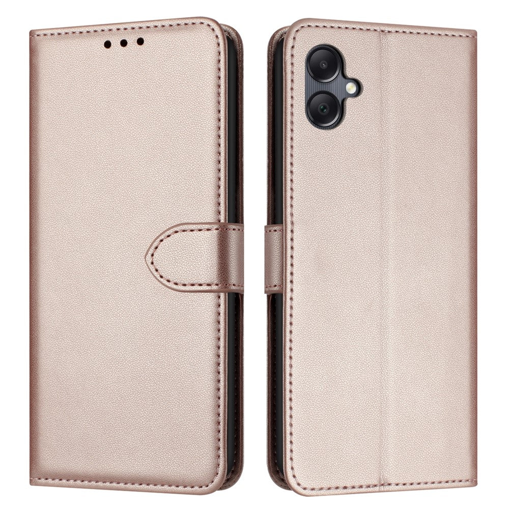 For Samsung Galaxy A08 5G / A07 4G Case Stand Wallet Leather Phone Cover with Strap