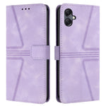 Til Samsung Galaxy A08 5G / A07 4G Cover Trekant Præget Anti-ridse Telefonpung Etui