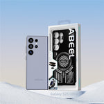 ABEEL För Samsung Galaxy S25 Ultra Magnetiskt Skal Aluminiumlegering + PC + TPU Ihåligt Värmeavledande mobilskal