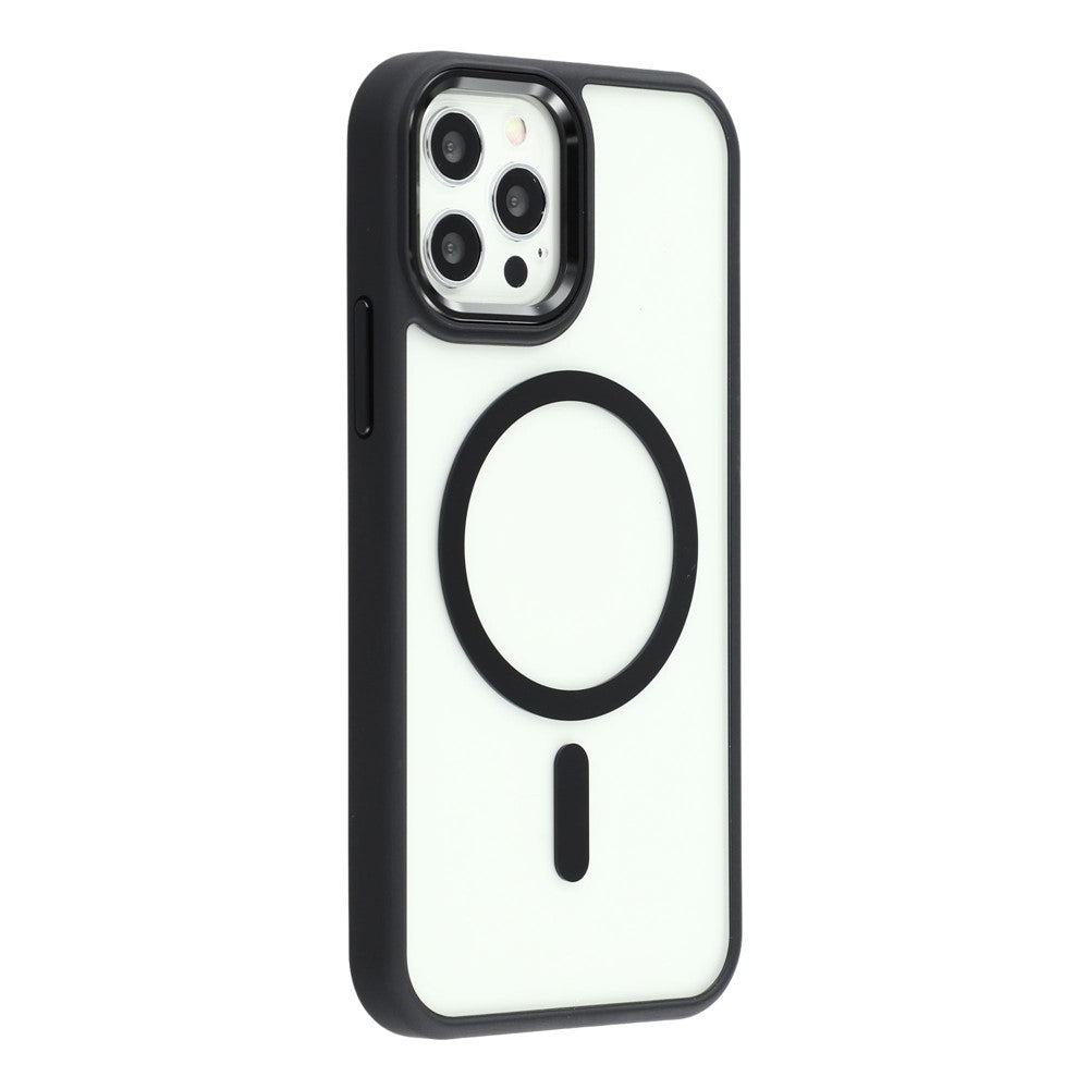 Til iPhone 12 / 12 Pro Cover Kompatibel med MagSafe Anti-Drop TPU+PC Telefoncover