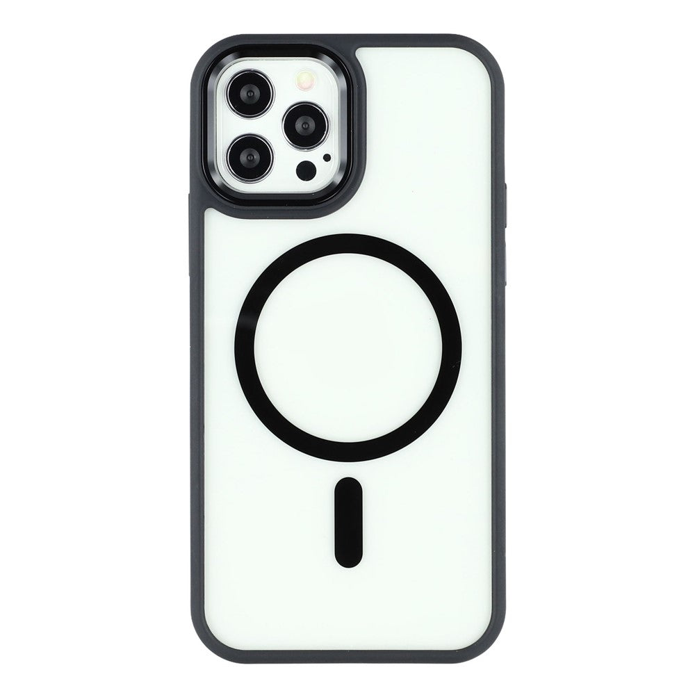 Til iPhone 12 / 12 Pro Cover Kompatibel med MagSafe Anti-Drop TPU+PC Telefoncover