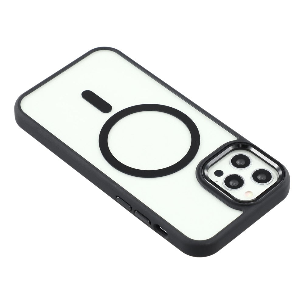 Til iPhone 12 / 12 Pro Cover Kompatibel med MagSafe Anti-Drop TPU+PC Telefoncover