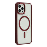 Til iPhone 12 / 12 Pro Cover Kompatibel med MagSafe Anti-Drop TPU+PC Telefoncover