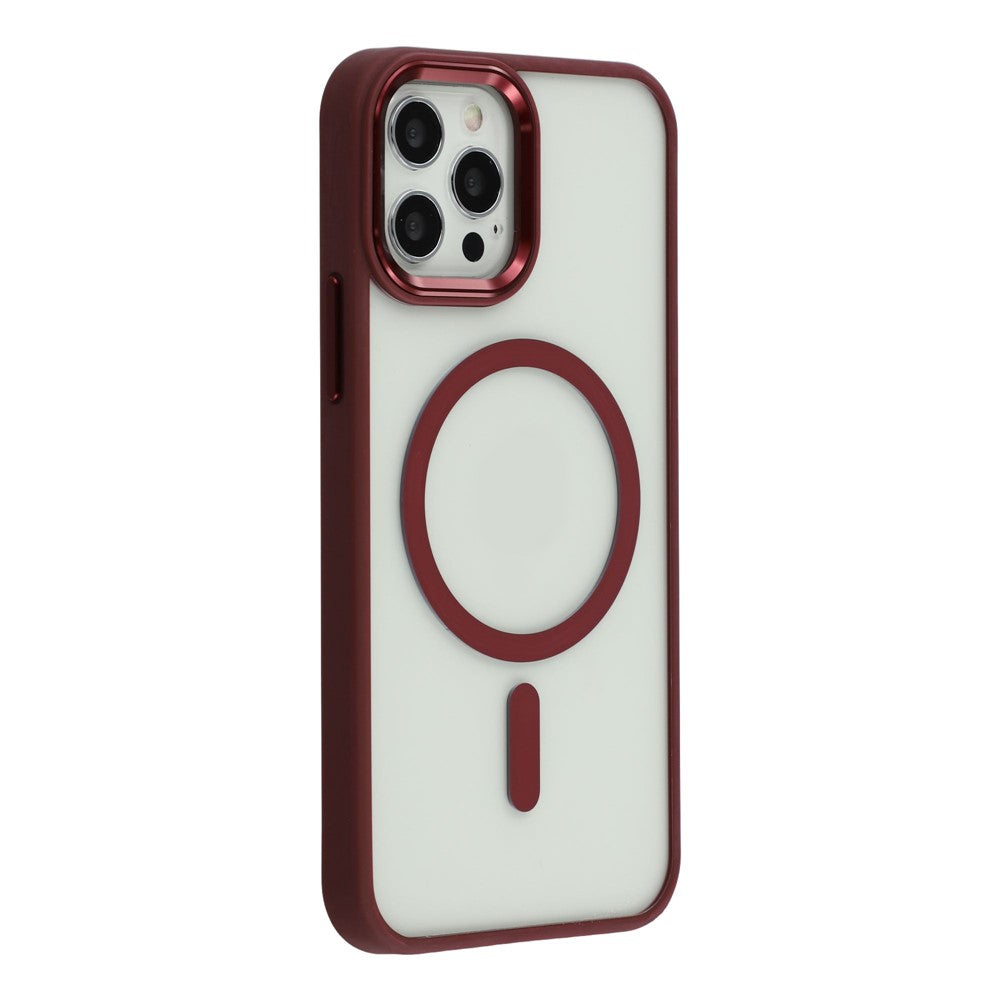 Til iPhone 12 / 12 Pro Cover Kompatibel med MagSafe Anti-Drop TPU+PC Telefoncover