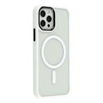 Til iPhone 12 / 12 Pro Cover Kompatibel med MagSafe Anti-Drop TPU+PC Telefoncover