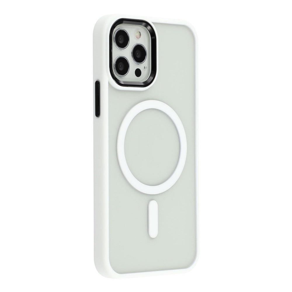 Til iPhone 12 / 12 Pro Cover Kompatibel med MagSafe Anti-Drop TPU+PC Telefoncover