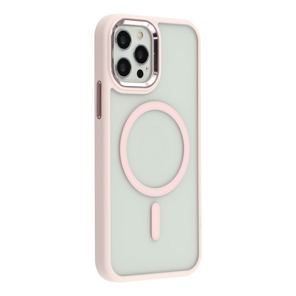 Til iPhone 12 / 12 Pro Cover Kompatibel med MagSafe Anti-Drop TPU+PC Telefoncover
