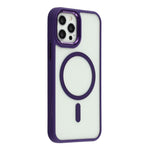 Til iPhone 12 / 12 Pro Cover Kompatibel med MagSafe Anti-Drop TPU+PC Telefoncover