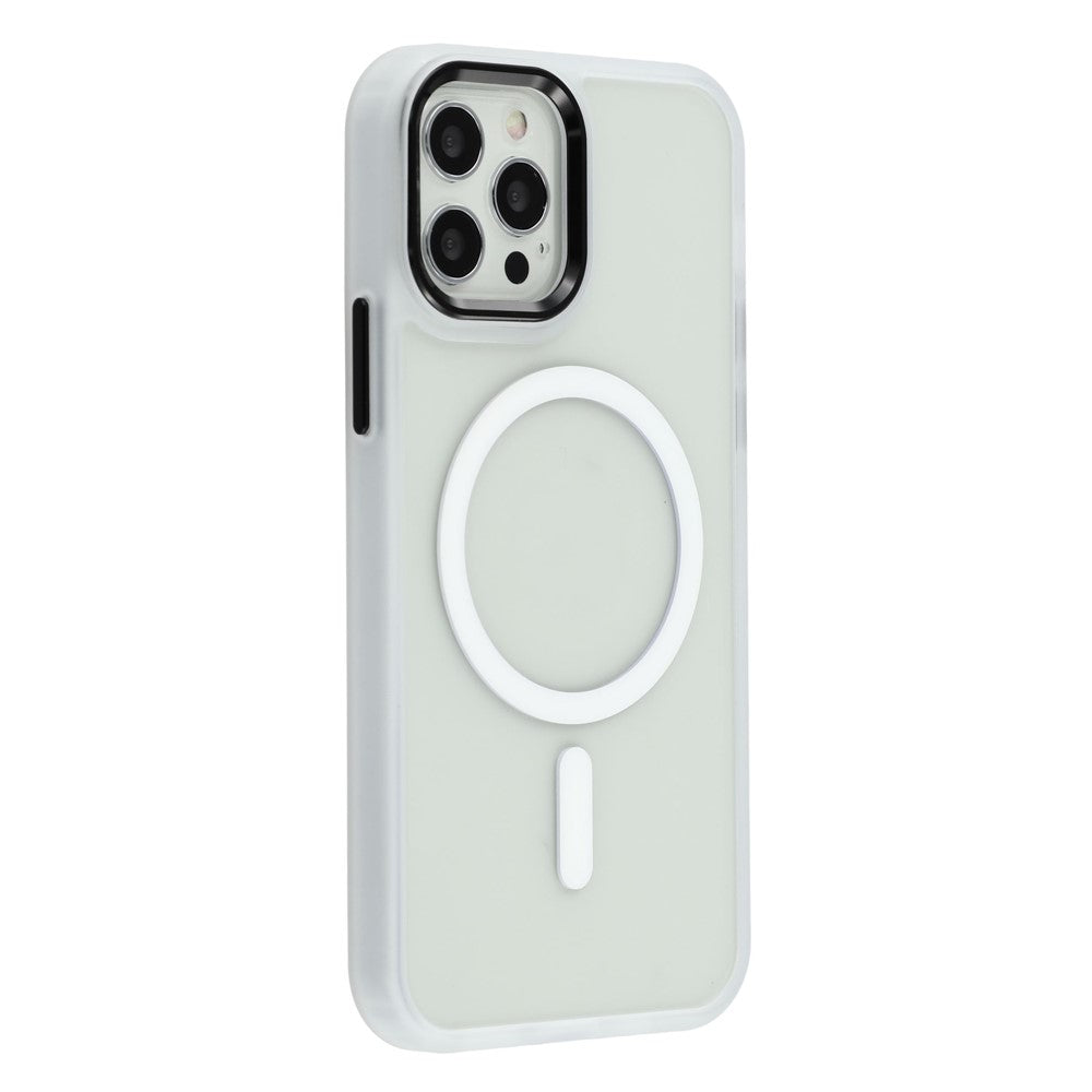 Til iPhone 12 / 12 Pro Cover Kompatibel med MagSafe Anti-Drop TPU+PC Telefoncover