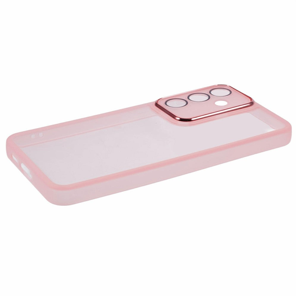 For Samsung Galaxy S25 FE Case Electroplated Camera Frame TPU Phone Cover