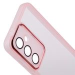 For Samsung Galaxy S25 FE Case Electroplated Camera Frame TPU Phone Cover