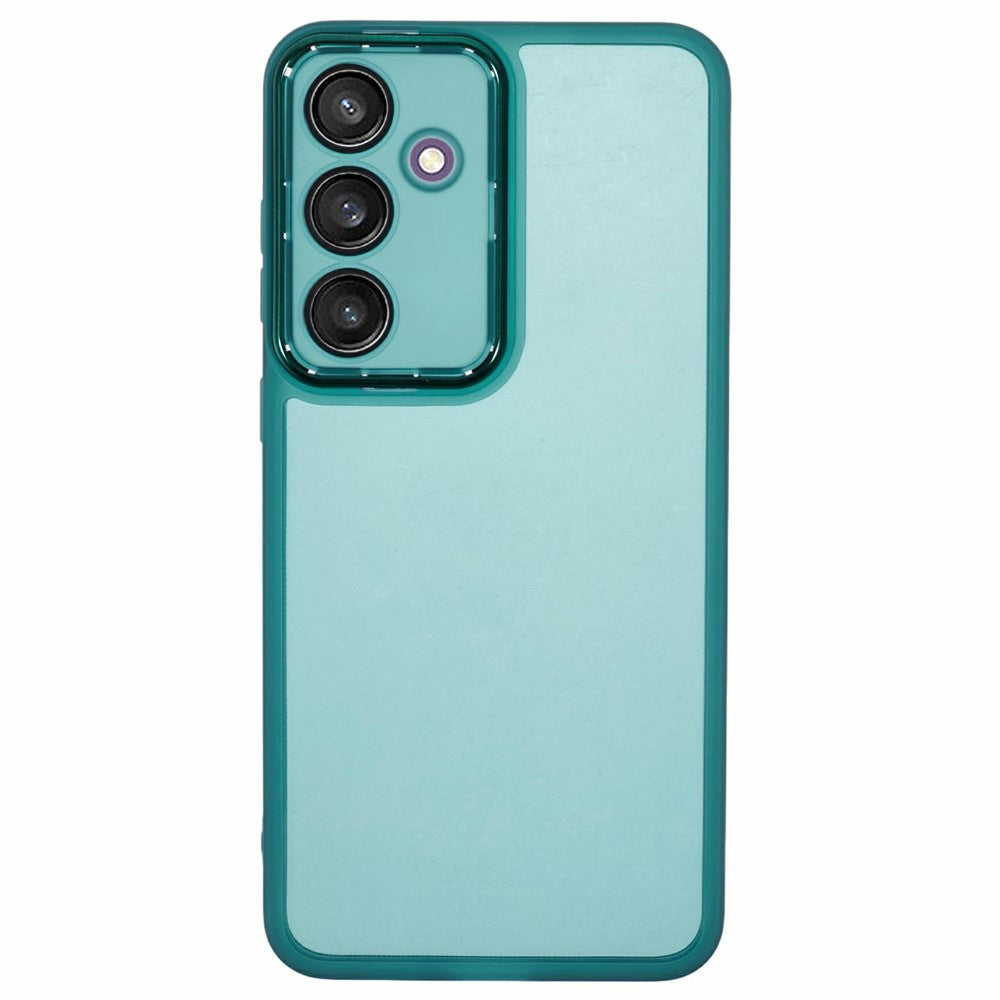For Samsung Galaxy S25 FE Case Electroplated Camera Frame TPU Phone Cover